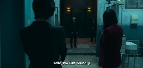 Jeon Do-yeon, Lee Yeon, and Esom in Kill Boksoon (2023)