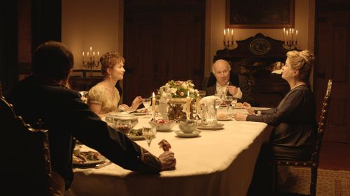 Catherine Deneuve, Isabelle Huppert, and Michel Piccoli in Lines of Wellington (2012)
