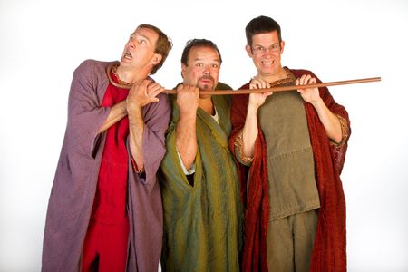 THE BIBLE; THE COMPLETE WORD OF GOD (abridged) by the Reduced Shakespeare Company. With Jerry Kernion and Dominic Conti.