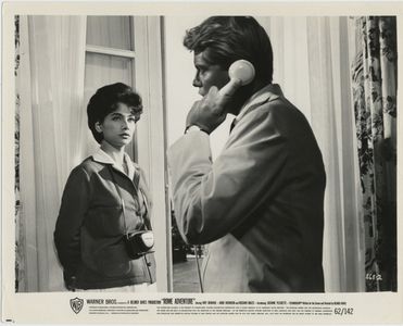 Troy Donahue and Suzanne Pleshette in Rome Adventure (1962)