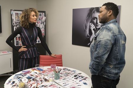 Anthony Anderson and Elaine Welteroth