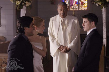 Jason Biggs, Audra Blaser, Mark Consuelos, and Roger Robinson in Wedding Daze (2006)