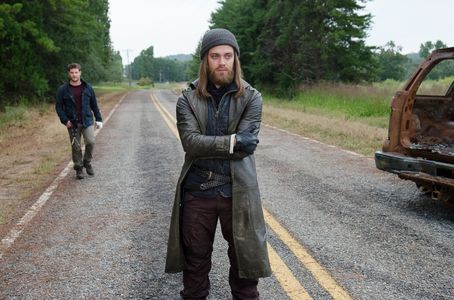 Tom Payne and Jeremy Palko in The Walking Dead (2010)