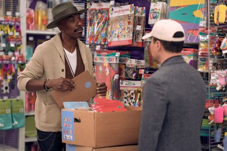 Randall Park and J.B. Smoove in Blockbuster (2022)