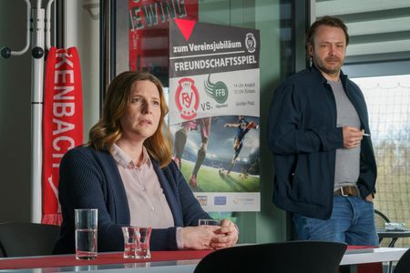 Matthias Ziesing and Anne Weinknecht in Leipzig Homicide: Machtspiel (2024)