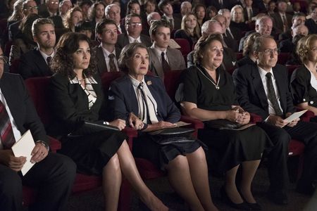 Constance Marie, Irene DeBari, Carole Gutierrez, and Alejandro Furth in Law & Order True Crime (2017)