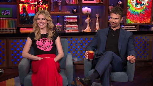 Meghann Fahy and Theo James in Watch What Happens Live with Andy Cohen: Meghann Fahy & Theo James (2023)