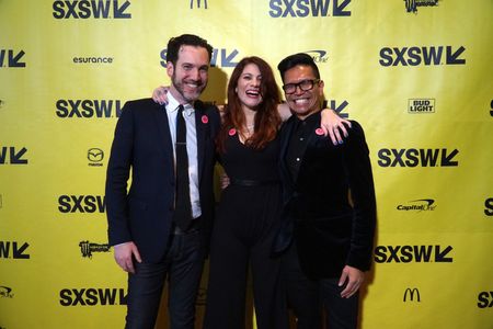 Michael Cuomo, Jessica M. Thompson and Carlo Velayo at the World Premiere of The Light of The Moon at SXSW 2017
