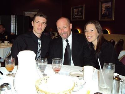 Christopher Bihrle with his son, Kyle and daughter, Lindsay.