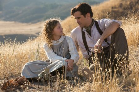 Colin Farrell and Annie Rose Buckley in Saving Mr. Banks (2013)