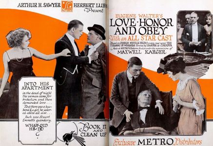 Wilda Bennett, Kenneth Harlan, Henry Harmon, and Claire Whitney in Love, Honor and Obey (1920)