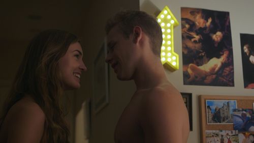 Mia Hulen and Cole Doman in Henry Gamble's Birthday Party (2015)