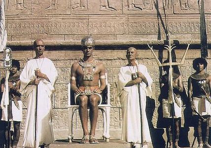Józef Czerniawski, Stanislaw Milski, and Jerzy Zelnik in Pharaoh (1966)