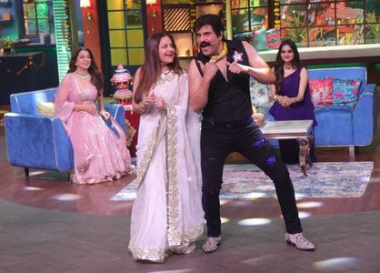 Juhi Chawla, Ayesha Jhulka, Madhoo, and Krishna Abhishek in The Kapil Sharma Show: Dussehra celebration with the stars (