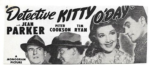 Peter Cookson, Edward Gargan, Jean Parker, and Tim Ryan in Detective Kitty O'Day (1944)