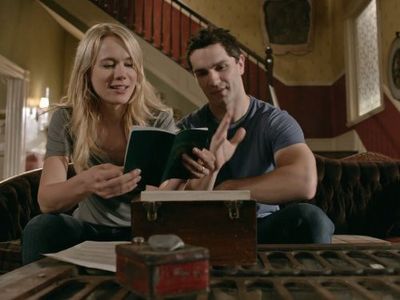 Sam Witwer and Kristen Hager in Being Human (2011)