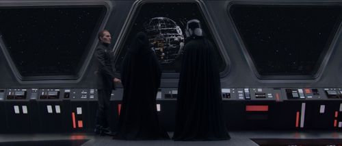 James Earl Jones, Ian McDiarmid, Hayden Christensen, and Wayne Pygram in Star Wars: Episode III - Revenge of the Sith (2