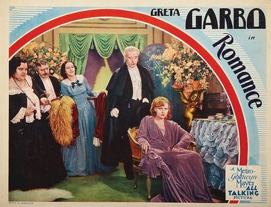 Greta Garbo, Henry Armetta, Clara Blandick, Mathilde Comont, and Lewis Stone in Romance (1930)