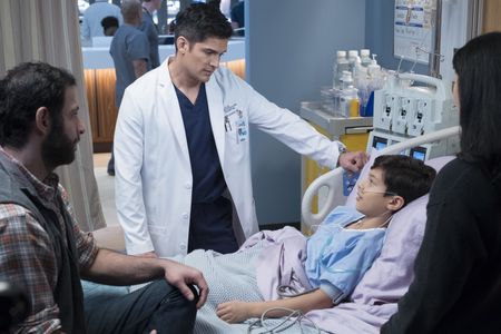 Nicholas Gonzalez, Pasha Ebrahimi, and Nicholas Sean Johnny in The Good Doctor (2017)