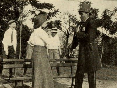 Vivian Prescott and Mack Sennett in That Dare Devil (1911)