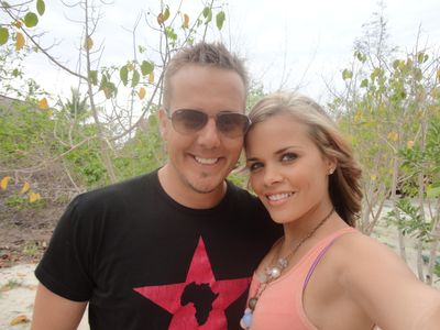 Sean with wife, actress Carla Else