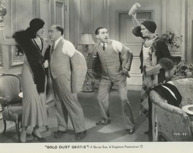 Dorothy Christy, Chic Johnson, Vivien Oakland, and Ole Olsen in Gold Dust Gertie (1931)