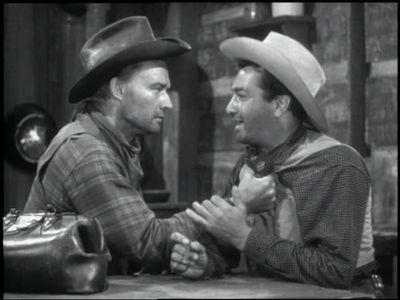 John Mansfield and John Pickard in The Lone Ranger (1949)