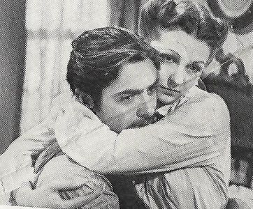 Tyrone Power and Nancy Kelly in Jesse James (1939)
