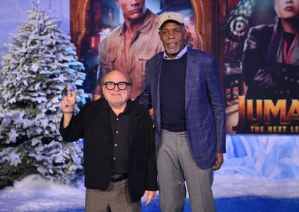 Danny DeVito and Danny Glover at an event for Jumanji: The Next Level (2019)