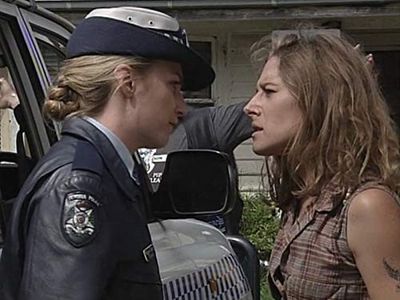Lisa McCune and Libby Tanner in Blue Heelers (1994)