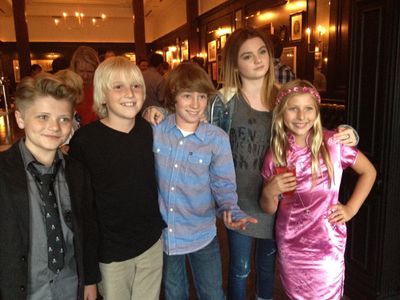 Morgan Lily, Miles Elliot, Jake Brennan, Cooper Roth, and Sunny May Allison in Cooties (2014)