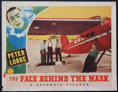 Peter Lorre, Sam Ash, and George McKay in The Face Behind the Mask (1941)