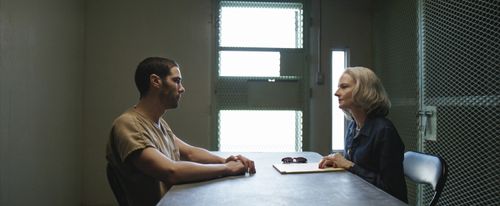 Jodie Foster and Tahar Rahim in The Mauritanian (2021)