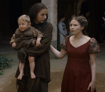 Hannah Murray and Rebecca Benson in Game of Thrones (2011)