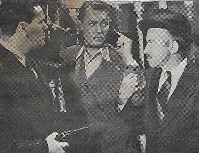 Vince Barnett, Richard Cromwell, and Warren Hymer in Baby Face Morgan (1942)