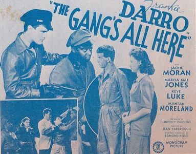 Frankie Darro, Marcia Mae Jones, Jackie Moran, and Mantan Moreland in The Gang's All Here (1941)