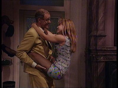 Walter Crommelin and Ellen Ten Damme in We zijn weer thuis (1989)