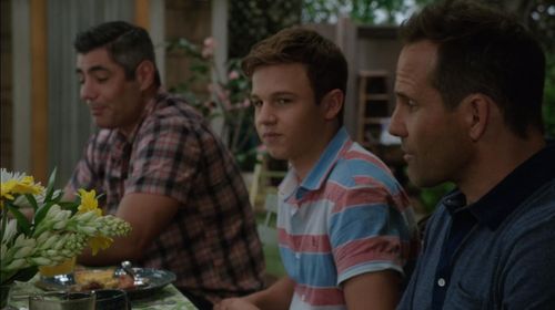 Danny Nucci, Chris Bruno, and Gavin MacIntosh in The Fosters (2013)