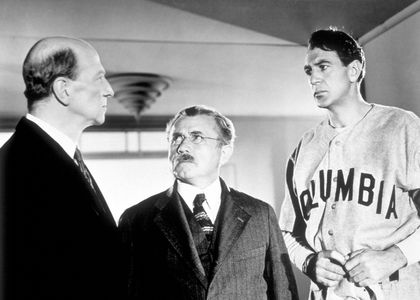 Gary Cooper and Ludwig Stössel in The Pride of the Yankees (1942)