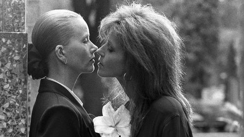 Hanna Dunowska and Ewa Salacka in Femina (1991)