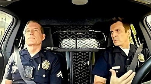Brent Huff and Nathan Fillion - The Rookie