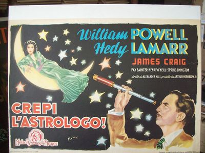 Hedy Lamarr and William Powell in The Heavenly Body (1944)