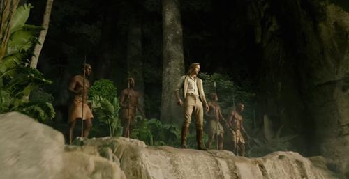 Alexander Skarsgård, Osy Ikhile, Antony Acheampong, and Ashley Byam in The Legend of Tarzan (2016)