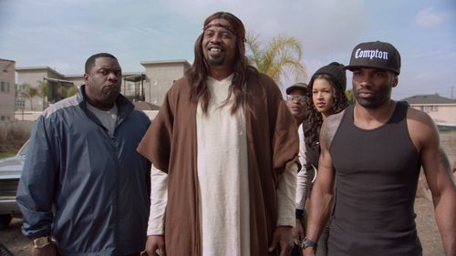 Corey Holcomb, Kali Hawk, Andra Fuller, Gerald 'Slink' Johnson, and Andrew Bachelor in Black Jesus (2014)