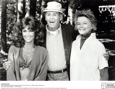 Henry Fonda, Katharine Hepburn, and Jane Fonda in On Golden Pond (1981)