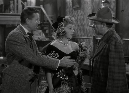 Bruce Cabot, Tom Ewell, and Mitzi Green in Lost in Alaska (1952)