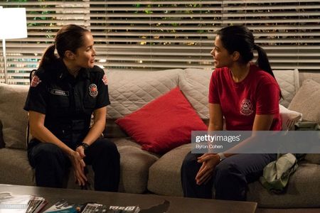 Lisseth Chavez as KAT on Station 19 Abc