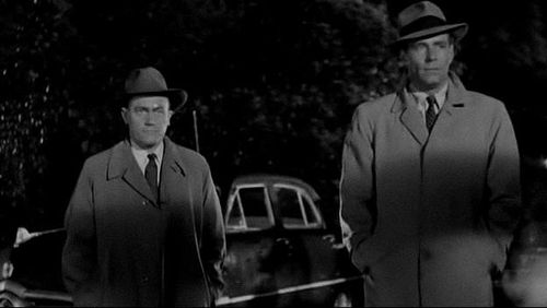 Philip Carey and E.G. Marshall in Pushover (1954)