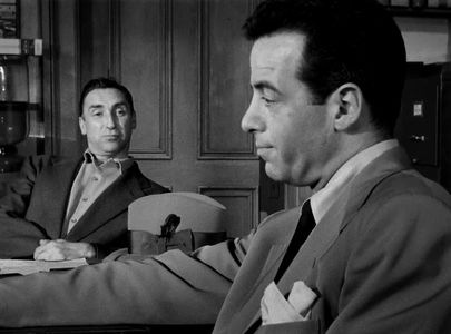 Horace McMahon and Gerald Mohr in Detective Story (1951)