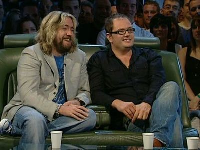 Alan Carr and Justin Lee Collins in Top Gear: Police Car Challenge (2008)